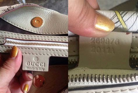 how can you tell real gucci from fake|gucci purses authenticity check.